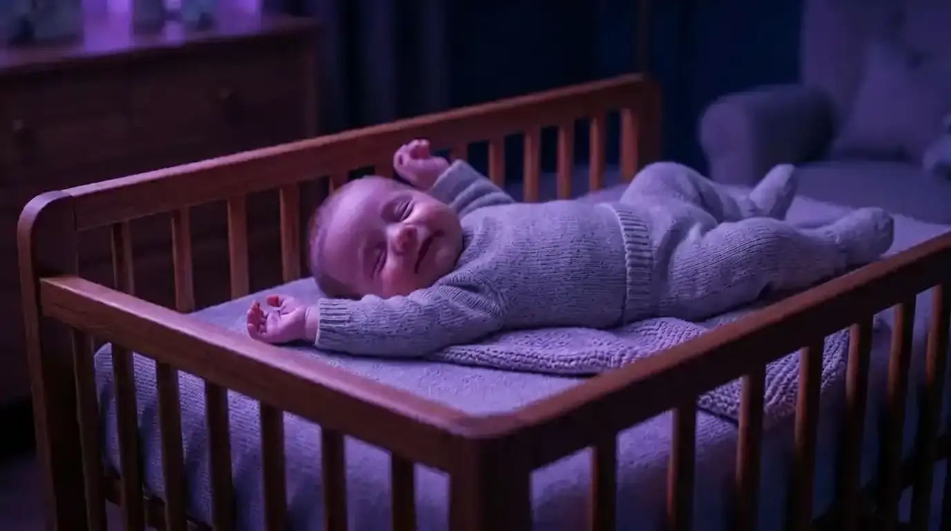 Bambino che dorme pacificamente